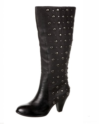 Bebe Brooke Leather Studded Boot