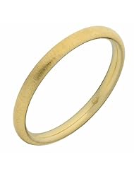 14 Karat Yellow Gold Round Textured Slip-On Bangle (7.8mm, size 7.5)