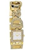 Image of D&G 3729250329 Ladies Dolce & Gabbana Night & Day Gold Plated Stainless Steel Crystal Set Watch