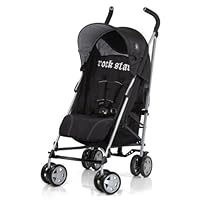Rock Star Baby Turbo Stroller - Black