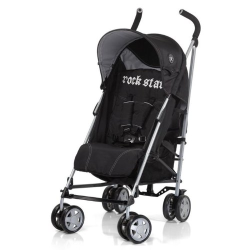 Rock Star Baby Turbo Stroller - Black