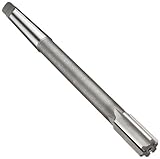 Union Butterfield 4532 High-Speed Steel Chucking Reamer, Straight Flute, Morse Taper Shank, Uncoated (Bright), 29/32 inch