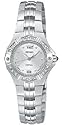 Seiko Women's Coutura Diamond Silver-Tone Watch #SXGN25