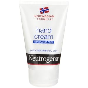 Neutrogena Norwegian Formula Hand Cream, Fragrance-Free, 2-Ounce Tubes (Pack of 4)