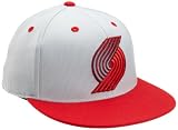 NBA Portland Trail Blazers Flat Brim Flex Hat - Tx83Z