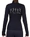 Ice Figure Skating Dress Practice Polar Fleece Jacket with Rhinestones JR224- Child Medium