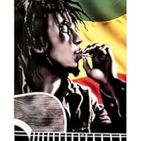 New Licensed Original BOB Marley Queen Size Plush Mink Blanket A