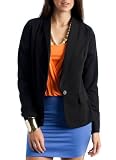 Solid Tuxedo Blazer