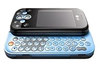 LG KS360 Handy blau