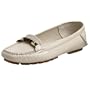 BALLY Women's Darcy Driver Loafer,Putty,9 M