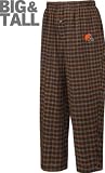 Cleveland Browns Big & Tall Crossbar Flannel Pants