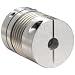 Lovejoy Bellows Coupling, BWC Series Clamp Style, Aluminum Hubs with Stainless Steel Bellows, Complete Coupling