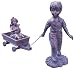 Echo Valley 4135 Boy Pulling Girl In Wagon with an Antique Bronze Finish