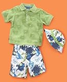 Phat Farm Baby Boy 3-Piece Surf Shorts Set