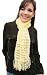 Handmade Lightweight Scarf in Peaches & Cream (100% Knitted By Hand) [Apparel]