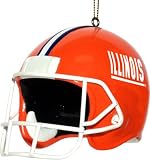 Illinois Fighting Illini Memory Company Team 3 inch Helmet Ornament NCAA College Athletics Fan Shop