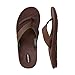 Okabashi Men's Canvas Indigo Classic Flip Flop Sandal Shoes