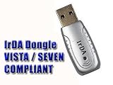 USB-IRDA SIGMATEL DONGLE /// XP + VISTA + SEVEN 32 - 64 bits COMPLIANT /// Infra Red Link
