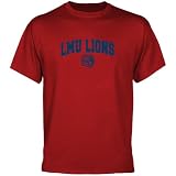 NCAA Loyola Marymount Lions Cardinal Logo Arch T-shirt