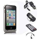 ATC LCD FM Transmitter and Car Charger with Remote for Apple iPod /Iphone/Itouch/Nano