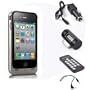 ATC FM TRANSMITTER+Car Charger iPhone 4 4S 3GS 3G iPod TOUCH MP3 with Remote Control