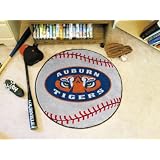 Auburn Tigers BASEBALL-SHAPED AREA WELCOME BATH MAT RUG by 1stDownShop