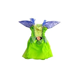 Disney Princess Tinker Bell Costume Dress Ages 3 and up