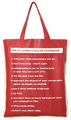 Photo: Lomography Slingshot Camera Bag  Red 10 Rules 