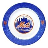 New York Mets 4 Piece Dinner Plate Set