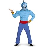 41JiEOnZl%2BL. SL160  Aladdins Genie Muscle Adult Costume