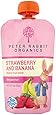 Peter Rabbit Organics, Organic Strawberry and Banana 100% Pure Fruit Snack, 4.0-Ounces Pouches, (Pack of 10)