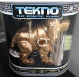 Tekno The Robotic Puppy Gold Version Interactive Pet Puppy RARE