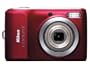Nikon Coolpix L20 10MP Digital Camera with 3.6 Optical Zoom and 3 inch LCD (Deep Red)