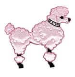 Poodle Iron On Applique for 50s Fashions - 4 1/2 high