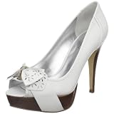 Guess Womens Chappel Peep-Toe Pump