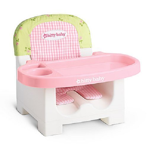 American Girl Bitty Baby Floral Feeding Chair
