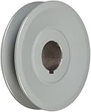 TB Woods AK3278 FHP Bored-to-size V-Belt Sheave, A Belt Section, 1 Groove, 7/8" Bore, Cast Iron, 3.25" OD, 7700 max rpm