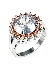 Cocktail Rose Engagement Ring