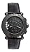 Chopard Women’s 288499-3007 L Happy Sport Chronograph Leather Black Dial Watch