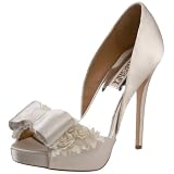 Badgley Mischka Womens Lucie Open-Toe Pump