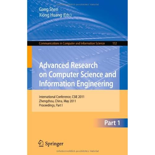 Advanced Research on Computer Science and Information Engineering