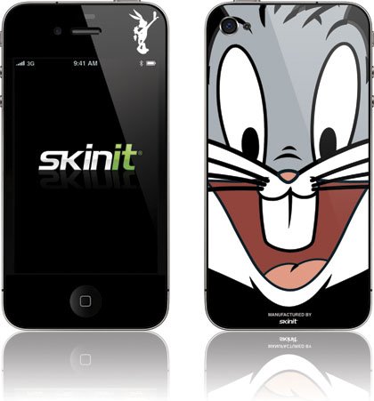 Skinit Bugs Bunny Vinyl Skin for Apple iPhone 4 / 4S