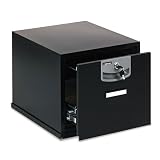 Firesafe Stackable File Cabinet – Black