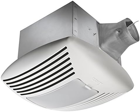 Delta Breez SIG110DL Signature 110 CFM Exhaust Fan/Light with Adjustable Speed Control and Delay Timer