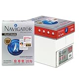 Navigator NPL11205R - Platinum Paper, 99 Brightness, 20lb, 8-1/2 x 11, White, 2500/Carton-SNANPL11205R