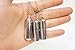 Survival Waterproof Cigarette Flint Lighter Silver - Mini Peanut Capsule Outdoor Oil Lighter - Fire Starter Key Chain Lighter
