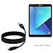BoxWave Samsung Galaxy Tab S3 Cable, [DirectSync - USB 3.0 A to USB 3.1 Type C] USB C Charge and Sync Cable for Samsung Galaxy Tab S3-6ft - Black