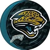 Jacksonville Jaguars 9 Inch Paper Plates (8 Pack)