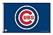 Chicago Cubs Logo (On Blue) 3x5 Banner Flag