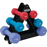 Lowest Price Altus Athletic Altus 32 Pound Dumbbell Set with Stand
